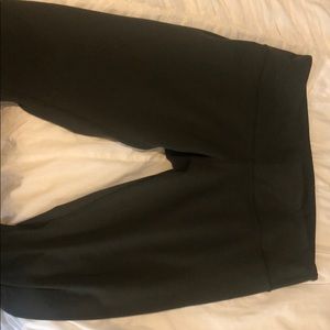 Army/olive green LuluLemon leggings